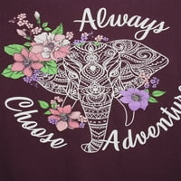 Хибридни јуниори секогаш избираат графичка маица со авантуристички слонови