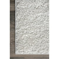 Нулум Хаисли Обичен килим за шут, 7 '10 10', бело