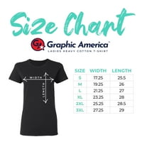Графичка Америка смешно добро, каква и да е женска графичка маица