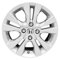 Преиспитано ОЕМ алуминиумско тркало, сите насликани сребро, одговара на 2011 година- Хонда увид