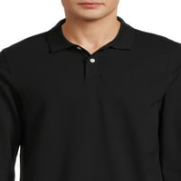 Машка маичка маичка со машка пика со долги ракави, големини S-3XL