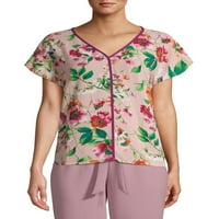 Цветна блуза во Бобео со цевки
