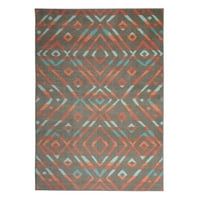 Mohawk Home Farstar Печатен килим во мулти, 5'x7 '