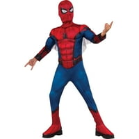 Домашен пајак-човек-костум за детски градите на пајакот-човек