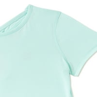 Avia Girls Crossback Активни маици, 2-пакувања, големини 4- & плус