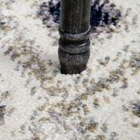 Ориан килими луксузни геометриски килими за подрачје на таупе, 7'10 10'10