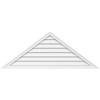 58 W 14-1 2 H Триаголник Површински монтирање PVC Gable Vent Pitch: Функционален, W 2 W 1-1 2 P Brickmould