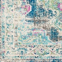 Уметнички ткајачи мароко ориентална област килим, чаша, 5'3 7'3