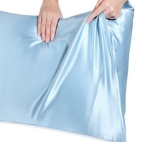 Уникатни поволни цени Мама природна свилена перница, стандард, бебе сино