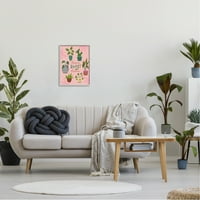 Stuple Industries Home Sweet Home Charming Potted House Restrance Dramed Wall Art, 20, дизајн од Луис Ален