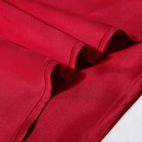 Уникатни поволни цени мама свилени перници за коса сет на црвена кралица на коса