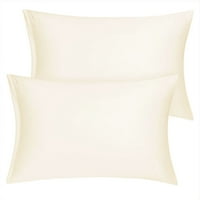 Уникатни поволни цени сатен перница со патент, кралица, бисер бело